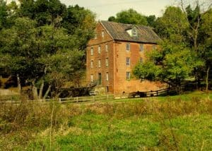 The old mill by the creek in Waterford VA