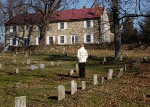 quaker cemetery in Waterford Virginia