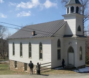 John Wesley Church built in 1888 in Waterford Virginia